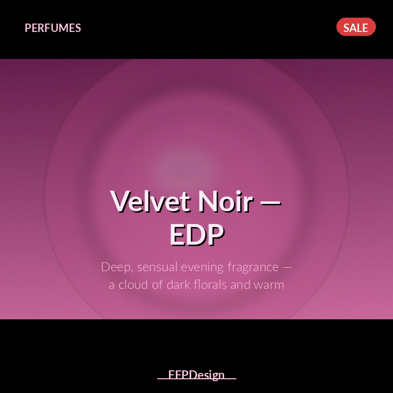 Velvet Noir — EDP